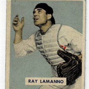 1949 Bowman Baseball Ray Lamanno #113