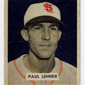 1949 Bowman Baseball Paul Lehner #131