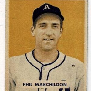 1949 Bowman Baseball Phil Marchildon #187