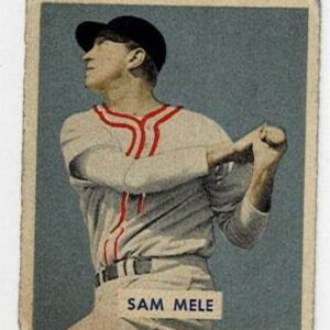 1949 Bowman Baseball Sam Mele #118