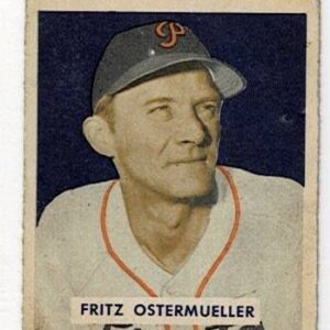 1949 Bowman Baseball Fritz Ostermueller #227