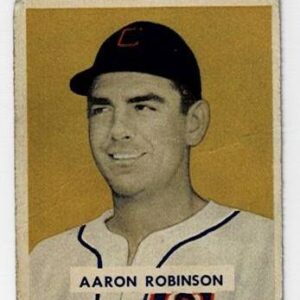 1949 Bowman Baseball Aaron Robinson #133