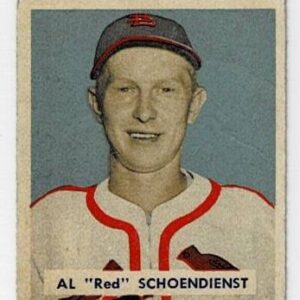 1949 Bowman Baseball Red Schoendienst #111