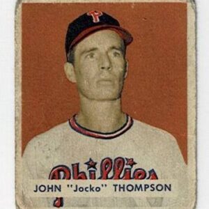 1949 Bowman Baseball Jocko Thompson #161