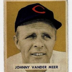 1949 Bowman Baseball Johnny Vander Meer #128