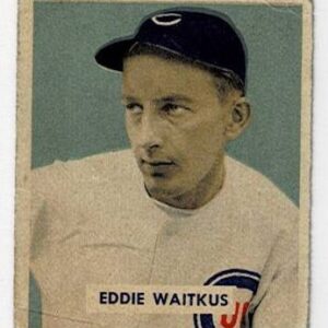 1949 Bowman Baseball Eddie Waitkus #142
