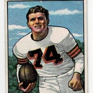 1950 Bowman Football Tony Adamle #79