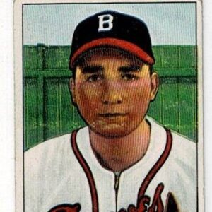 1950 Bowman Baseball Johnny Antonelli #74