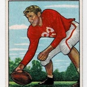 1950 Bowman Football Bill Johnson #72