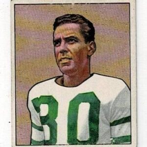 1950 Bowman Football Bosh Pritchard #25