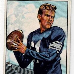 1950 Bowman Football George Ratterman #121