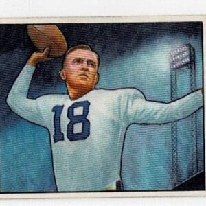 1950 Bowman Football John Rauch #48
