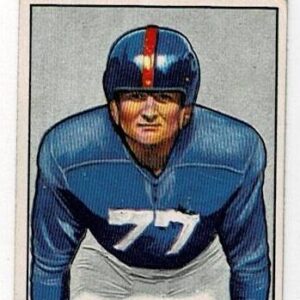 1950 Bowman Football Jim White #140