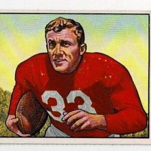 1950 Bowman Football Ventan Yablonski #131