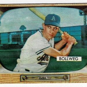 1955 Bowman Baseball Don Bollweg #54