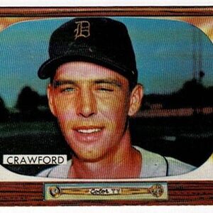 1955 Bowman Baseball Rufus Crawford #121