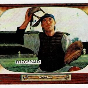 1955 Bowman Baseball Eddie Fitzgerald #208