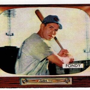 1955 Bowman Baseball Dee Fondy #2243