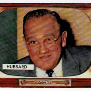 1955 Bowman Baseball Cal Hubbard #315