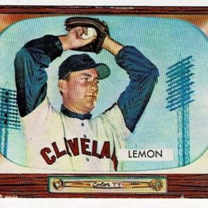 1955 Bowman Baseball Bob Lemon #191