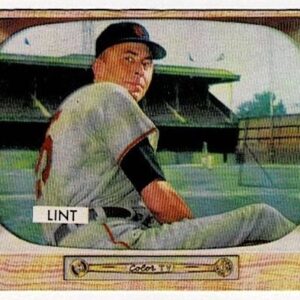 1955 Bowman Baseball Royce Lint #62