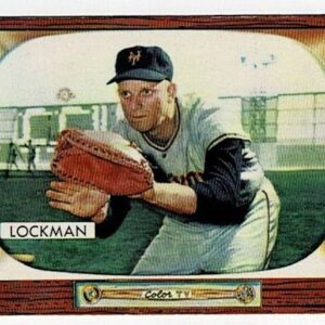 1955 Bowman Baseball Whitey Lockman #219