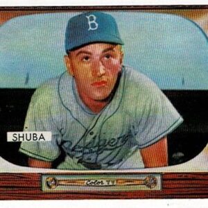 1955 Bowman Baseball George Shuba #66