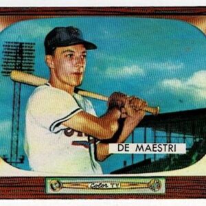 1955 Bowman Baseball Joe De Maestri #176