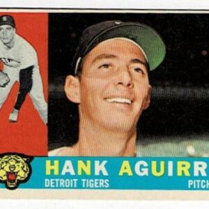 1960 Topps Baseball High Number Hank Aguirre #546