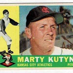 1960 Topps Baseball High Number Marty Kutyna #516