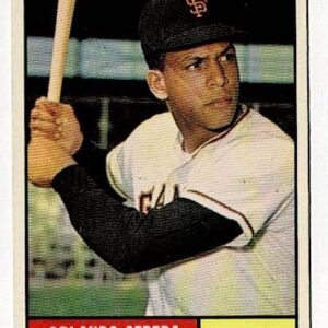 1961 Topps Baseball Orlando Cepeda #435