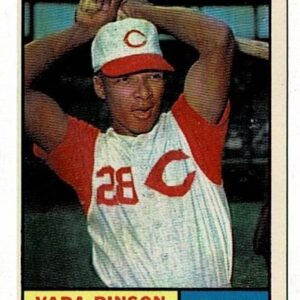 1961 Topps Baseball Vada Pinson #110