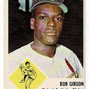 1963 Fleer Bob Gibson #61