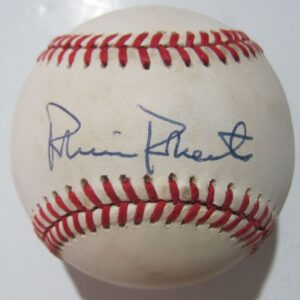 Robin Roberts Signed Baseball (Bart Giamatti, Commissioner)