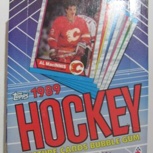 1989-90 Topps Hockey Unopened Wax Box