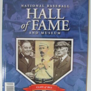 2013 Baseball Hall of Fame Yearbook Deacon White