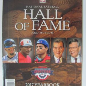 2017 Baseball Hall of Fame Yearbook Pudge Rodriguez, Jeff Bagwell, Tim Raines