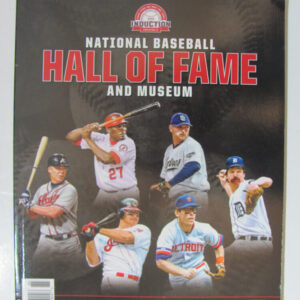 2018 Baseball Hall of Fame Yearbook Jim Thome, Chipper Jones
