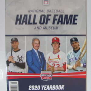 2020 Baseball Hall of Fame Yearbook Derek Jeter, Ted Simmons