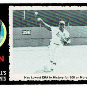 1971 Topps Greatest Moments Bob Gibson #24