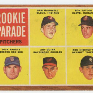 1962 Topps Rookie Parade #591 Sam McDowell
