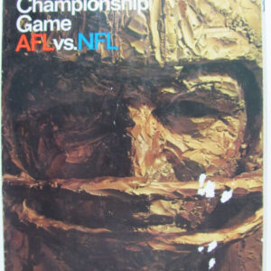 1967 Super Bowl I Program January 15, 1967