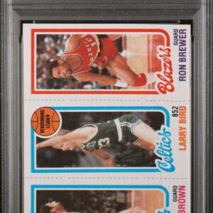 1980 Topps Larry Bird #31 Rookie Rebounding Leader PSA 6