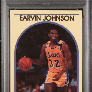 1990 Hoops Superstars Magic Johnson #47 PSA 9