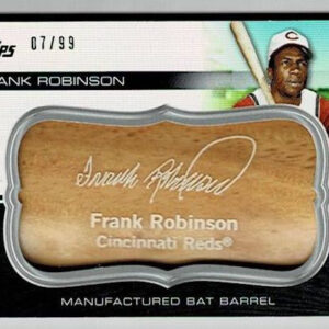 2010 Topps Update Manufactured Bat Barrels Frank Robinson 07/99 #MBB-114