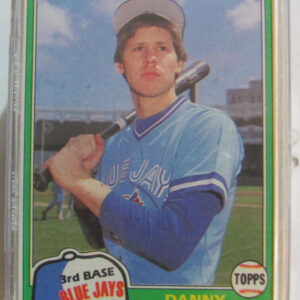 1981 Topps Baseball Traded Set Hand Collated