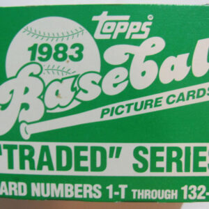 1983 Topps Baseball Traded Boxed Set Darryl Strawberry