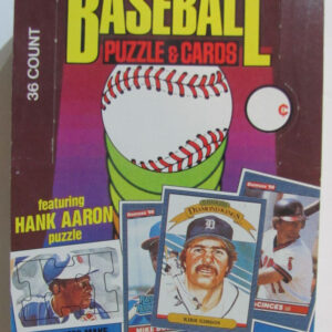 1986 Donruss Baseball Unopened Wax Box
