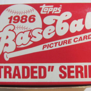 1986 Topps Baseball Traded Boxed Set Barry Bonds