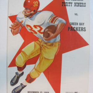 Green Bay Packers at San Francisco 49ers December 13, 1959 Program